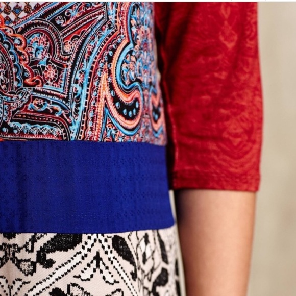 Anthropologie women’s Akemi + Kim "Gia" Tunic Size XS boho - Picture 6 of 11